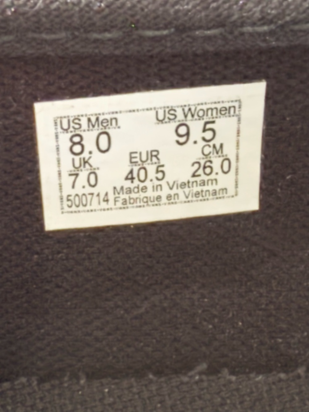 Vans Canvas Mary Jane Sneakers, All Black, NWOT, Women’s Size 9.5 (EUR 40.5) - Picture 13 of 13